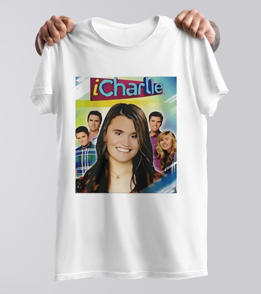 ICharlie Pop Culture Cast Television Show Iconic Faces T-Shirt