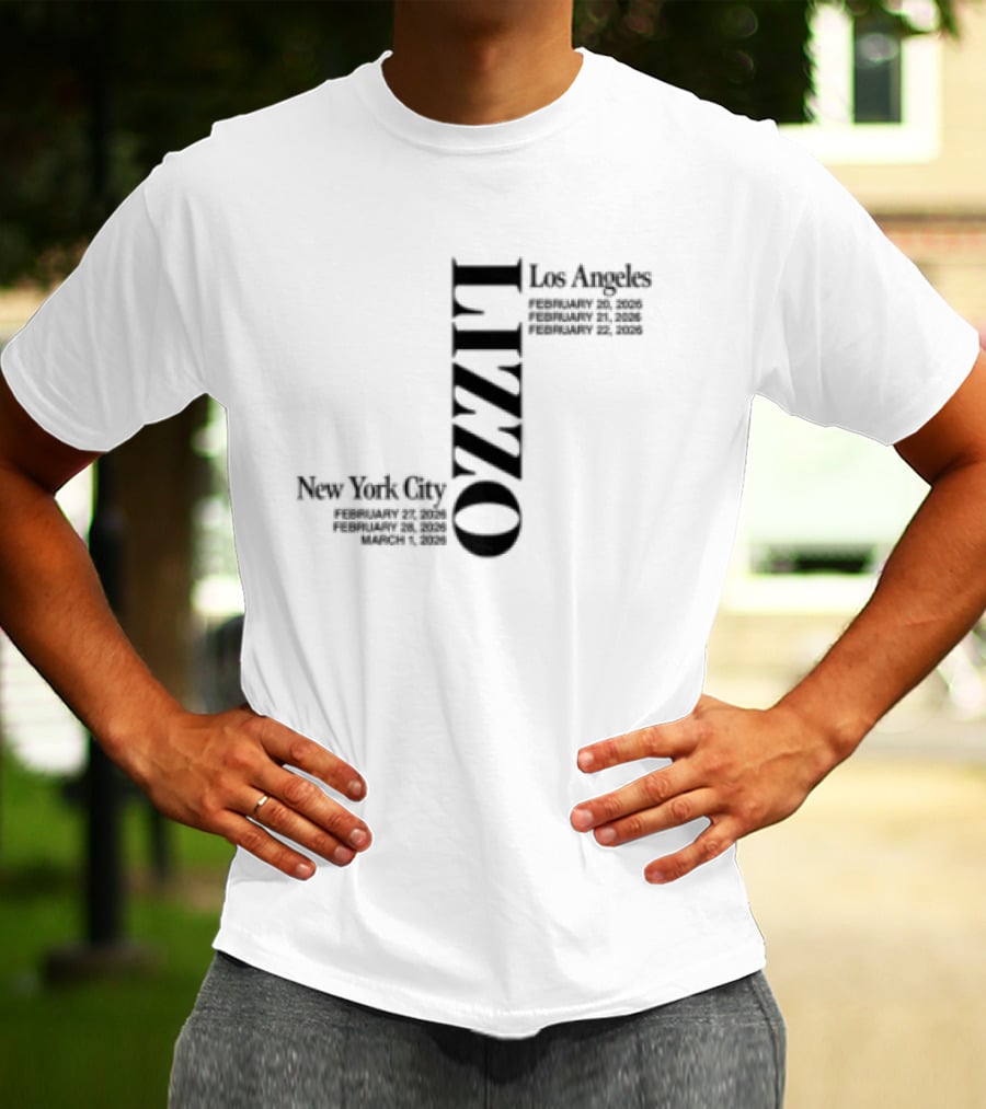 Lizzo Live Double Feature New York City Blue Note T-Shirt