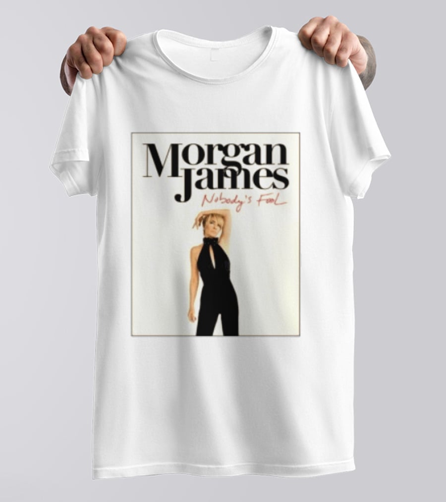 Morgan James Nobody's Fool Album Cover Fashion T-Shirt