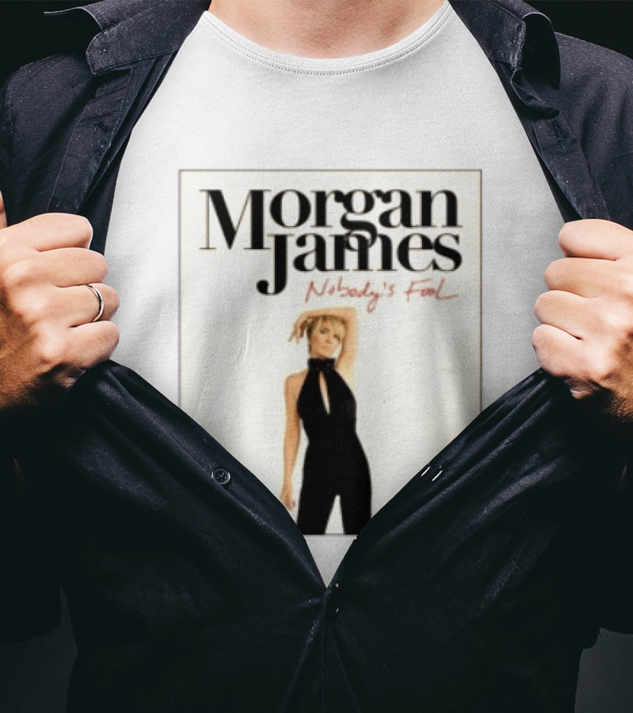Morgan James Nobody's Fool Album Cover Fashion T-Shirt
