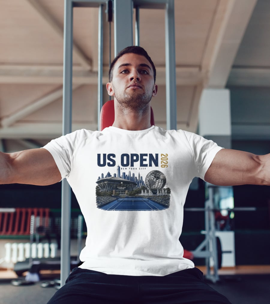 US Open 2026 New York City Arthur Ashe Stadium Flushing Meadows T-Shirt