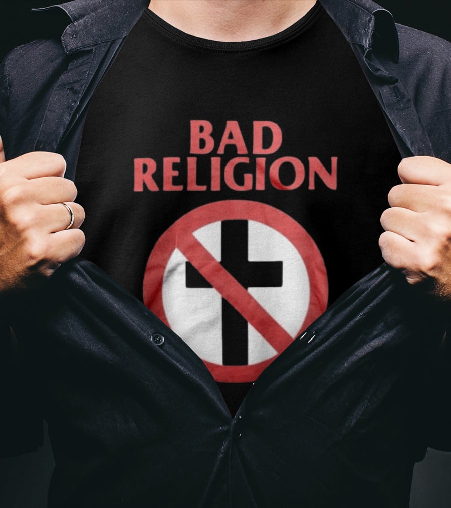 Bad Religion Crossbuster Black T-Shirt