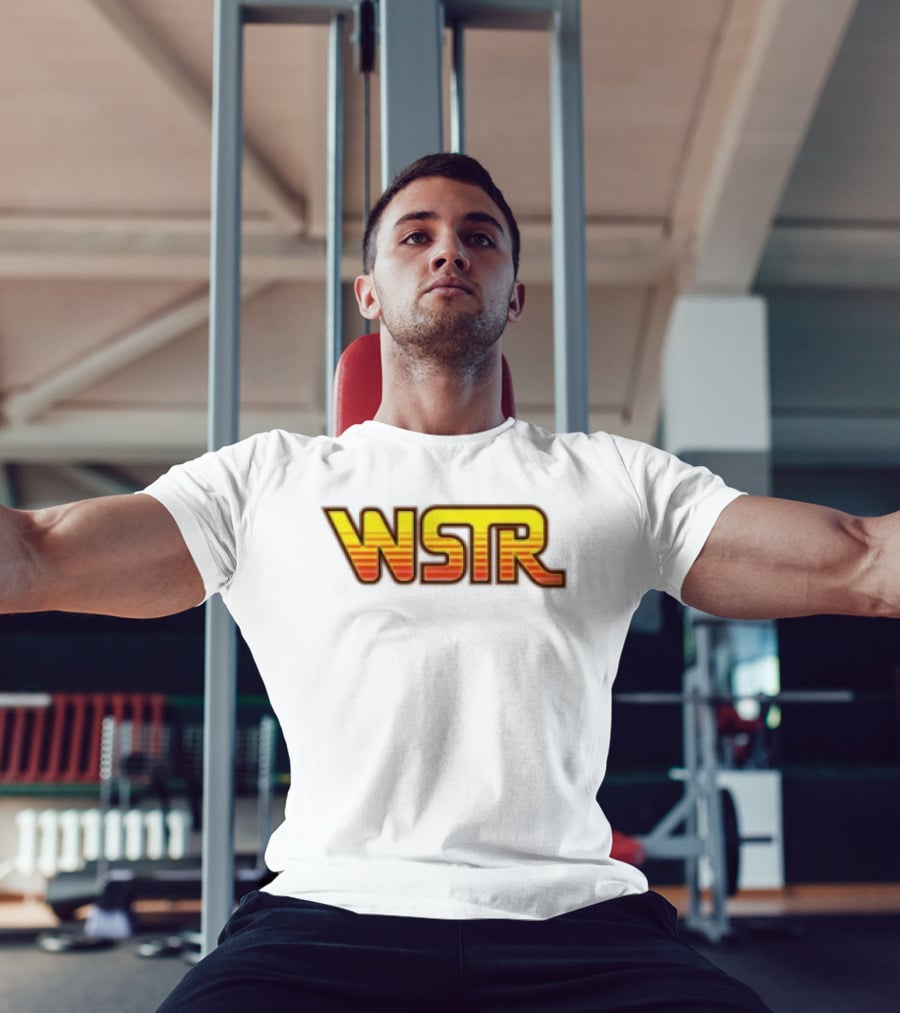 Wstr Store Identity Crisis Red White Baseball Wstr T-Shirt