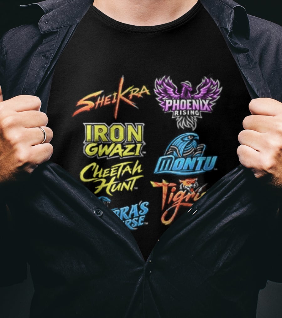 National Roller Day Busch Gardens Tampa SheiKra Iron Gwazi Montu Kumba Cheetah Hunt Tigris Cobra's Curse T-Shirt