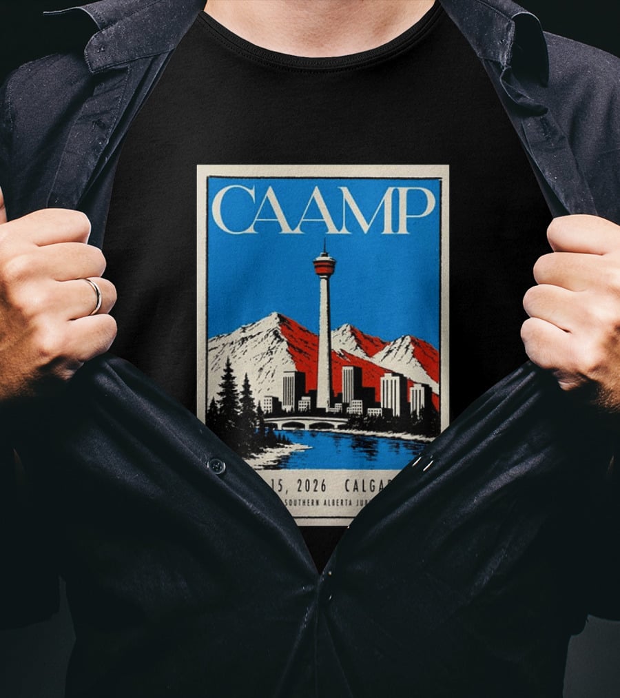 CAAMP August 15 2026 Calgary Southern Alberta Jubilee Auditorium Live In Concert T-Shirt