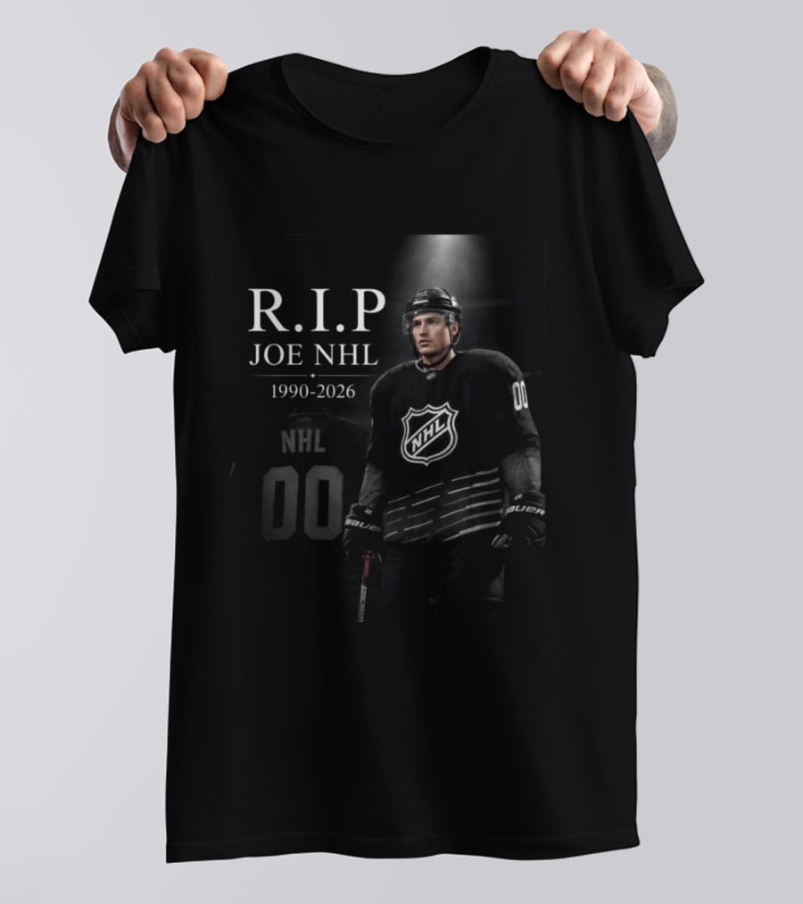 RIP Joe NHL 1990 2026 Hockey T-Shirt