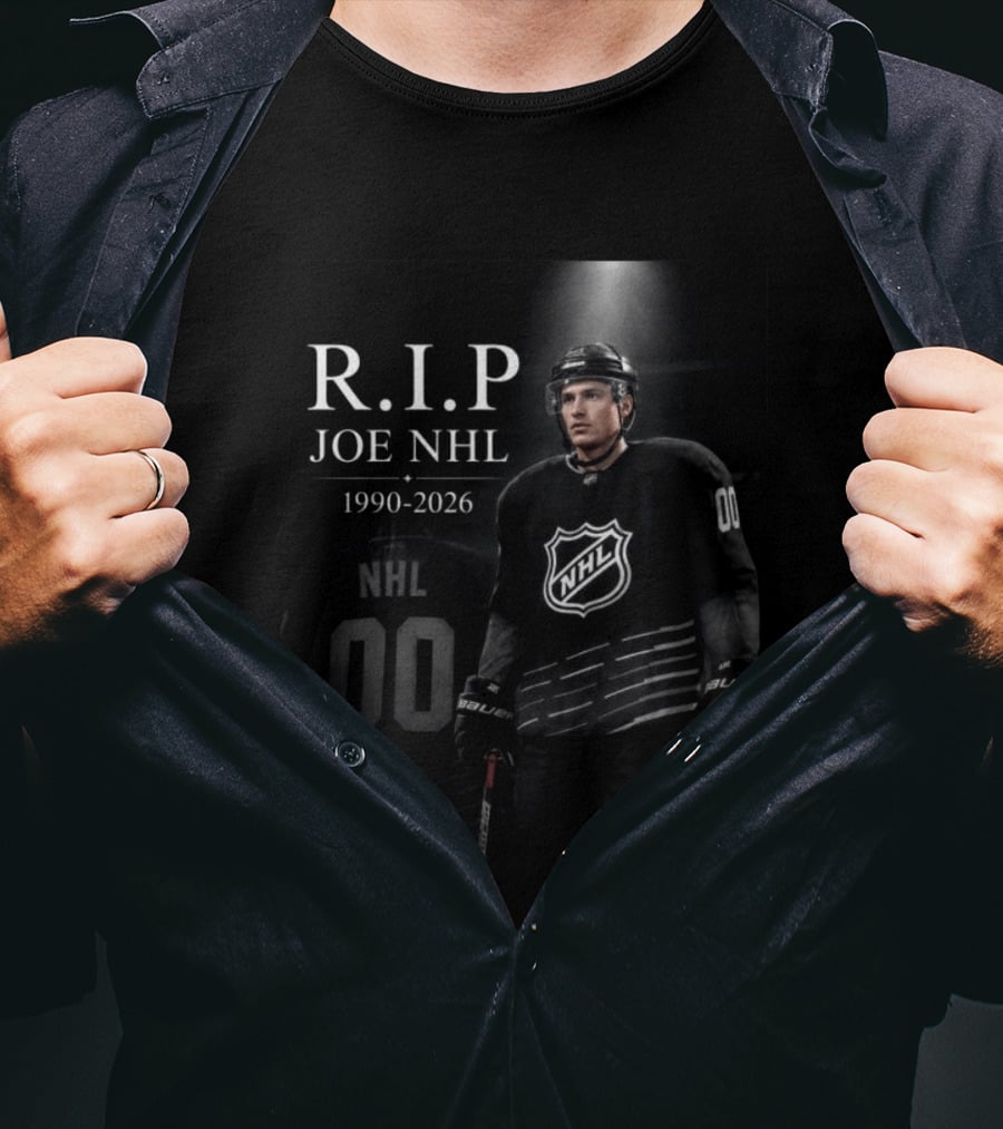 RIP Joe NHL 1990 2026 Hockey T-Shirt