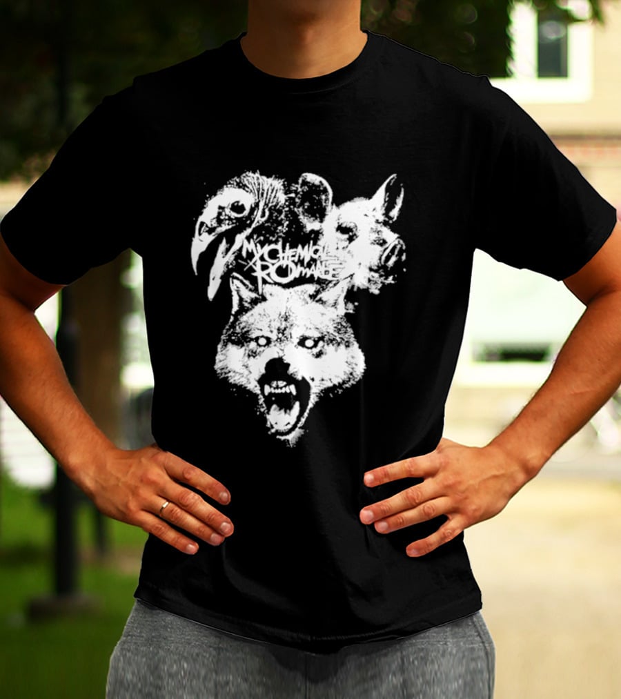 Washington DC 08.18.2026 My Chemical Romance Wolf And Birds T-Shirt