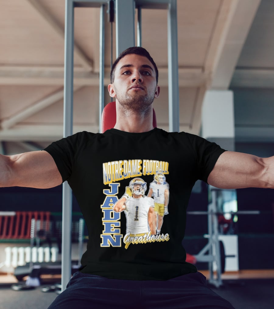 Notre Dame Football Jaden Greathouse 1 Fighting Irish T-Shirt