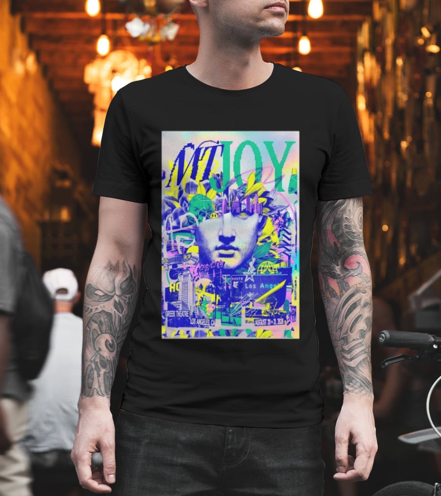MT. Joy Greek Theatre Los Angeles August 21 21 2026 MT. Joy Exclusive T-Shirt