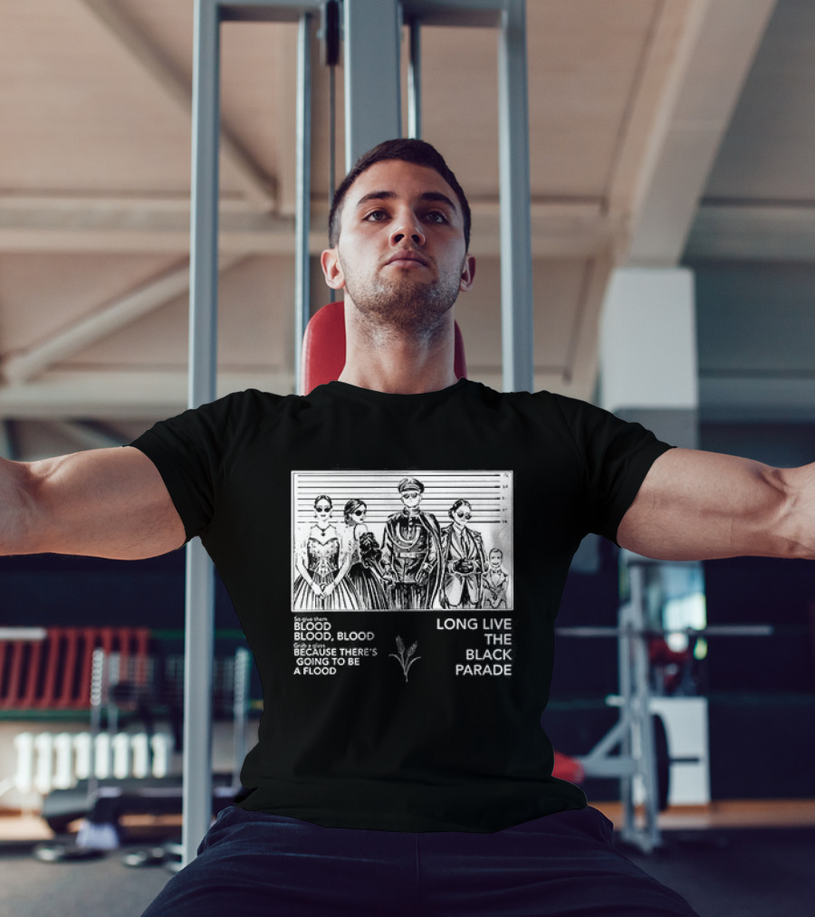 Black Parade Give Them Blood Long Live The Black Parade T-Shirt