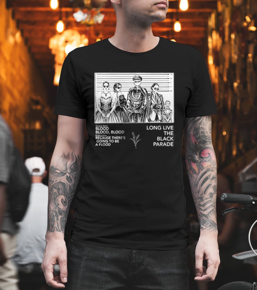 Black Parade Give Them Blood Long Live The Black Parade T-Shirt