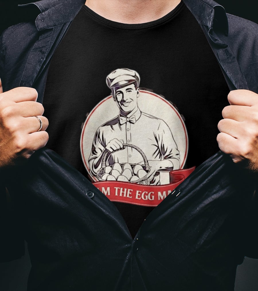 I Am The Egg Man Vintage Style Lyrics Reference T-Shirt
