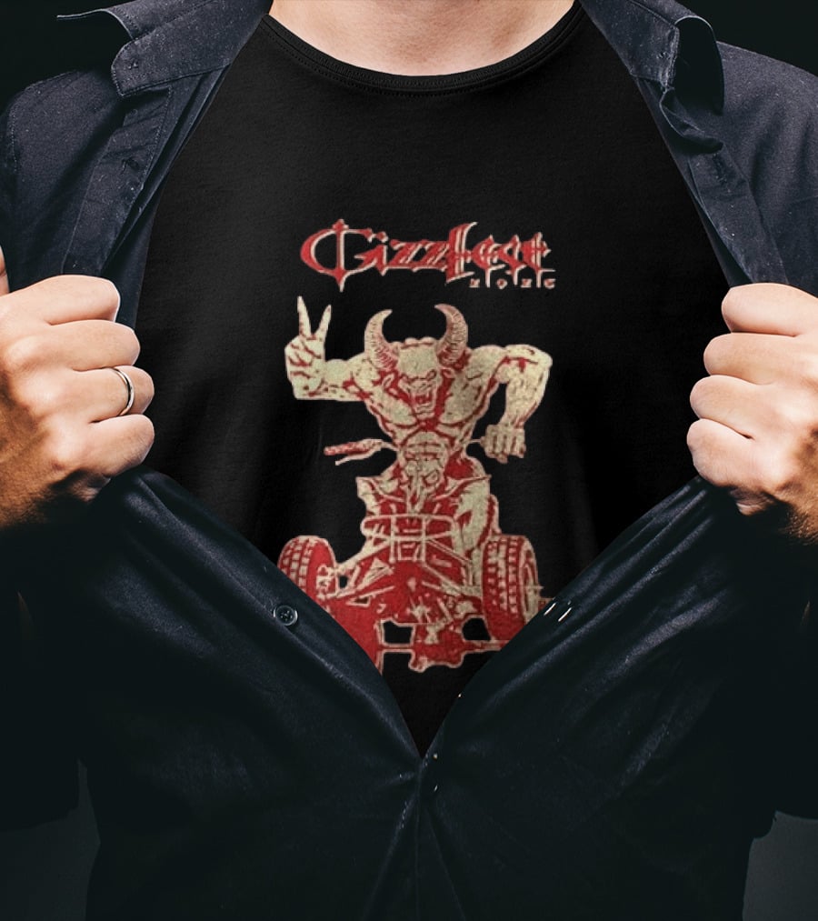 Gizzless Howling Horde Of Demons Quad Rider Demon T-Shirt