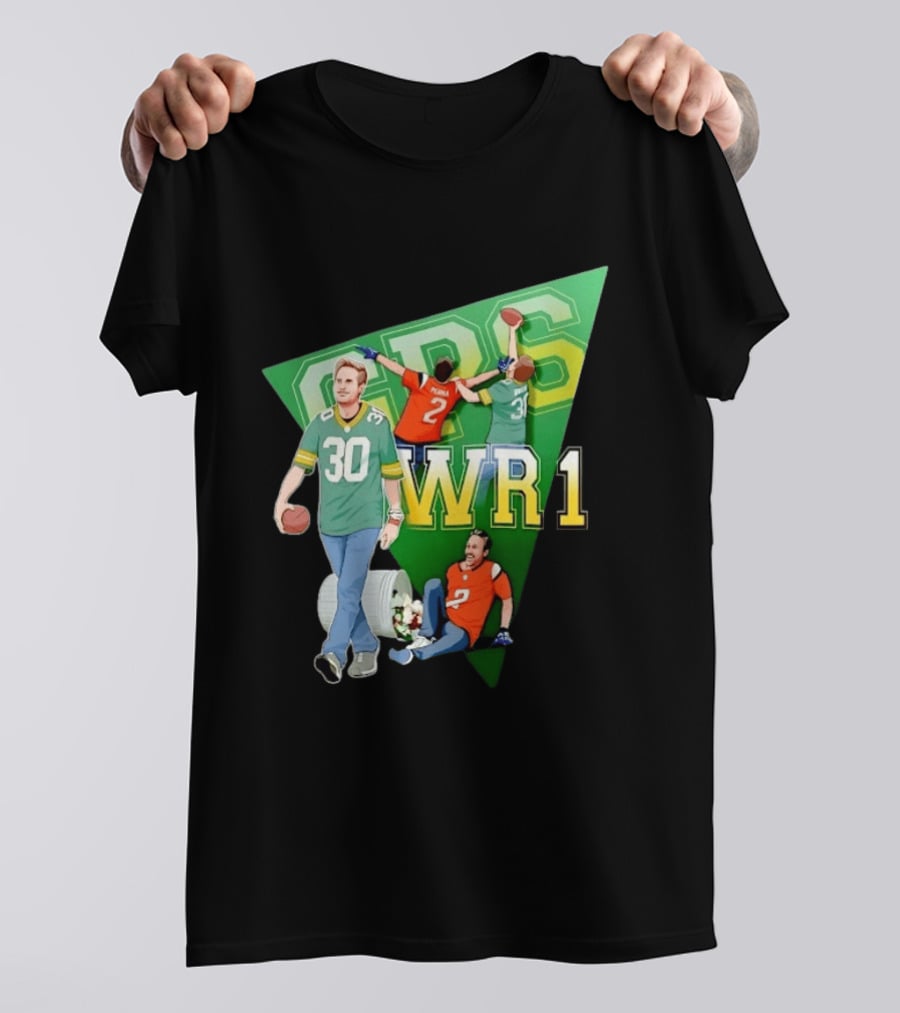 GPS WR1 Perna Grisset Football 30 Jersey Catch Sports T-Shirt