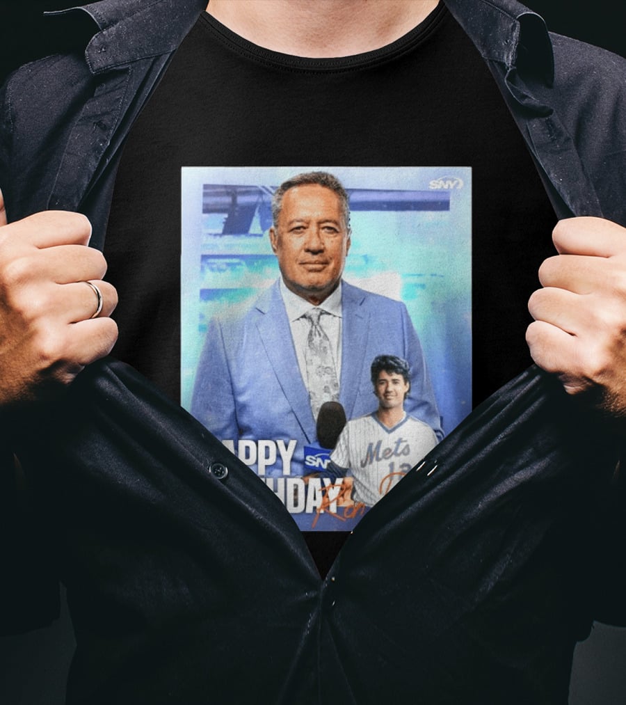 Happy Birthday Ron Darling SNY Mets Celebration T-Shirt