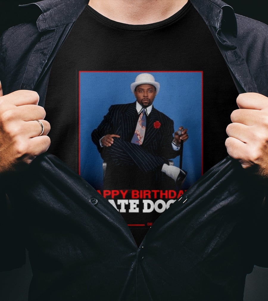 Happy Birthday Nate Dogg Death Row Records T-Shirt