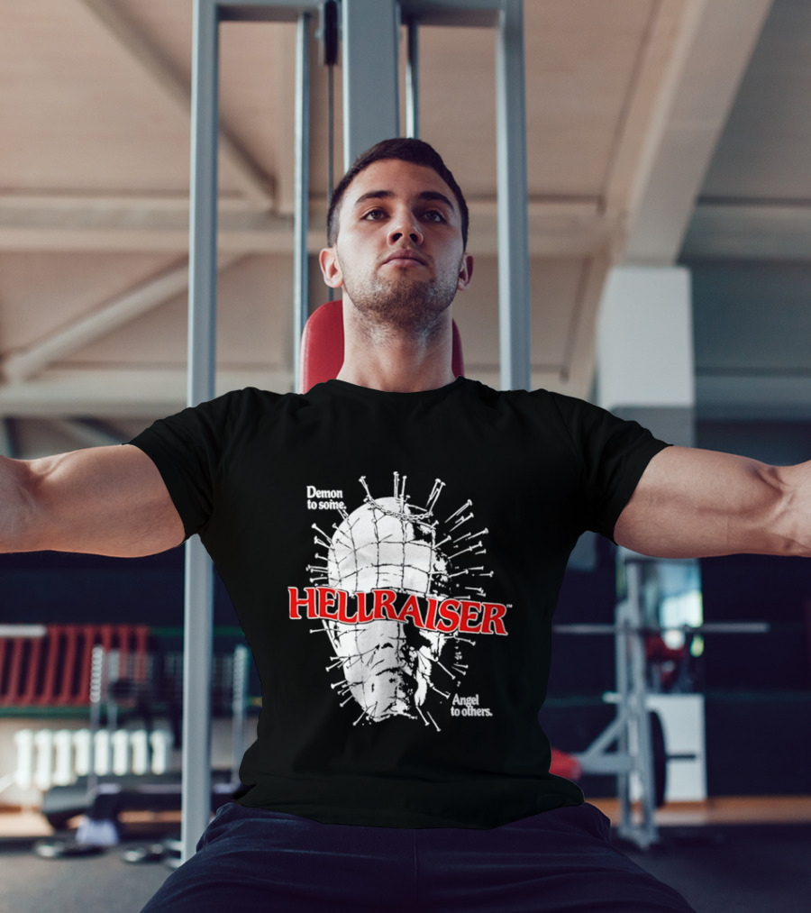 Hellraiser Pinhead Demon To Some Angel To Others T-Shirt