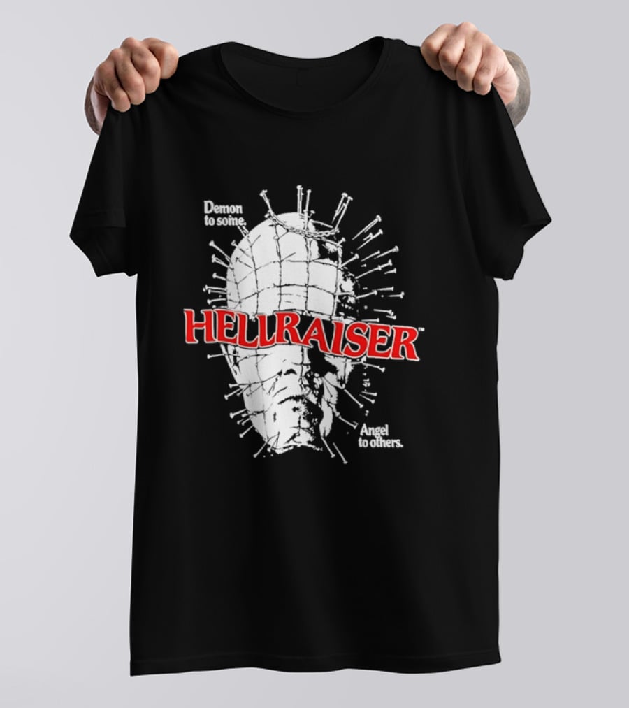 Hellraiser Pinhead Demon To Some Angel To Others T-Shirt