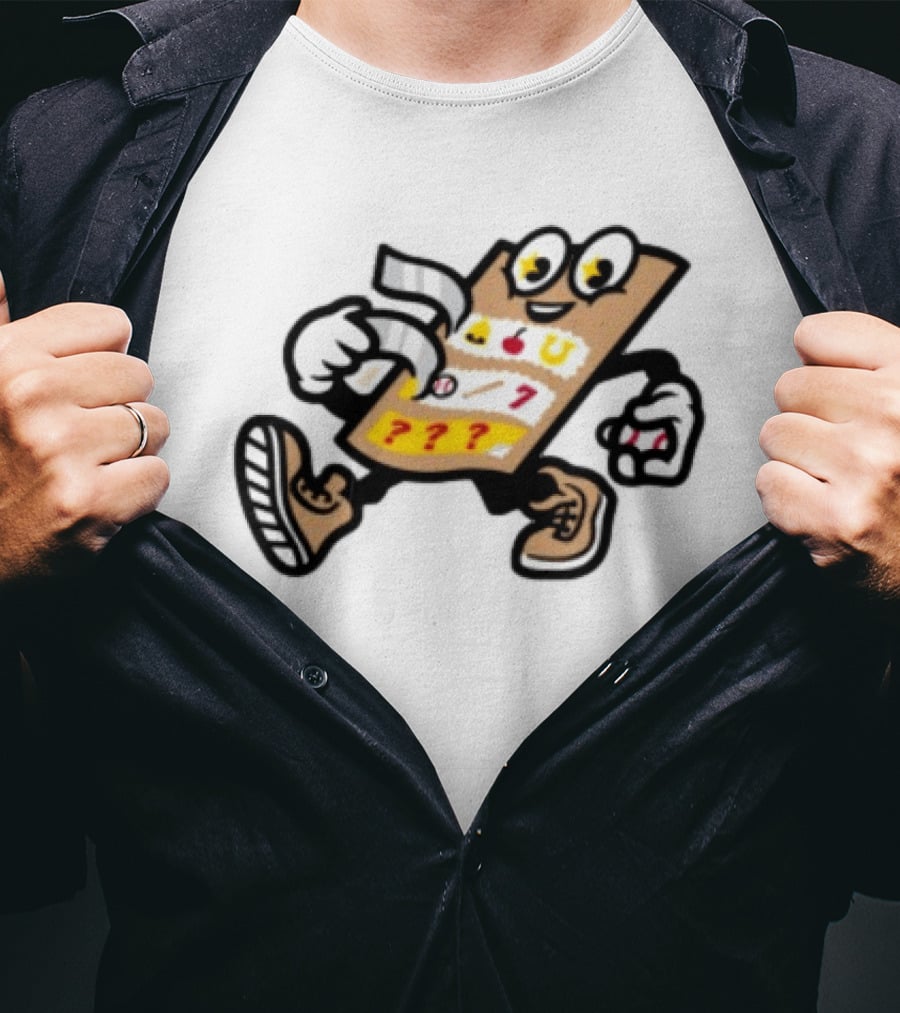 Dock Spiders Team Store Wisconsin Pull Tabs Mascot Fun T-Shirt