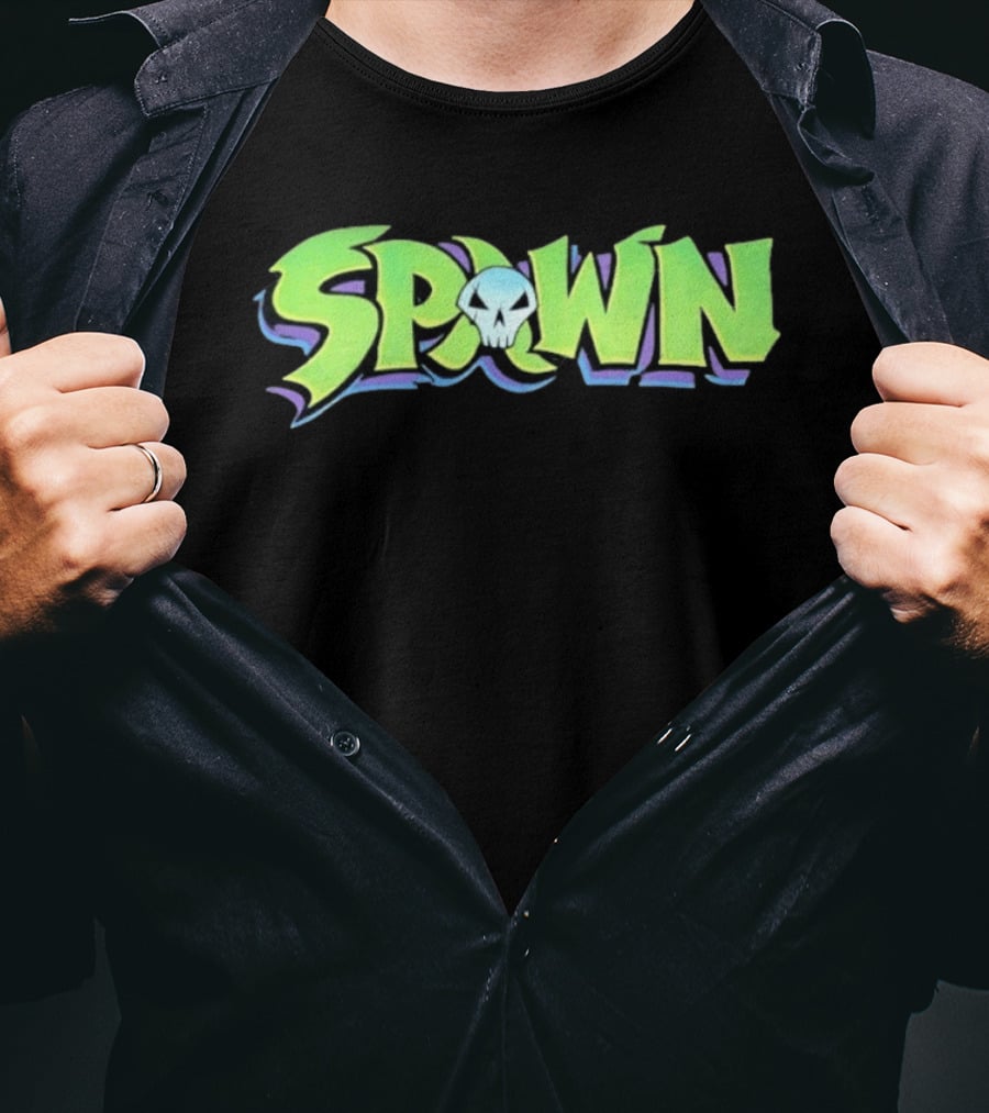 Spawn Todd McFarlane Comics Skull T-Shirt