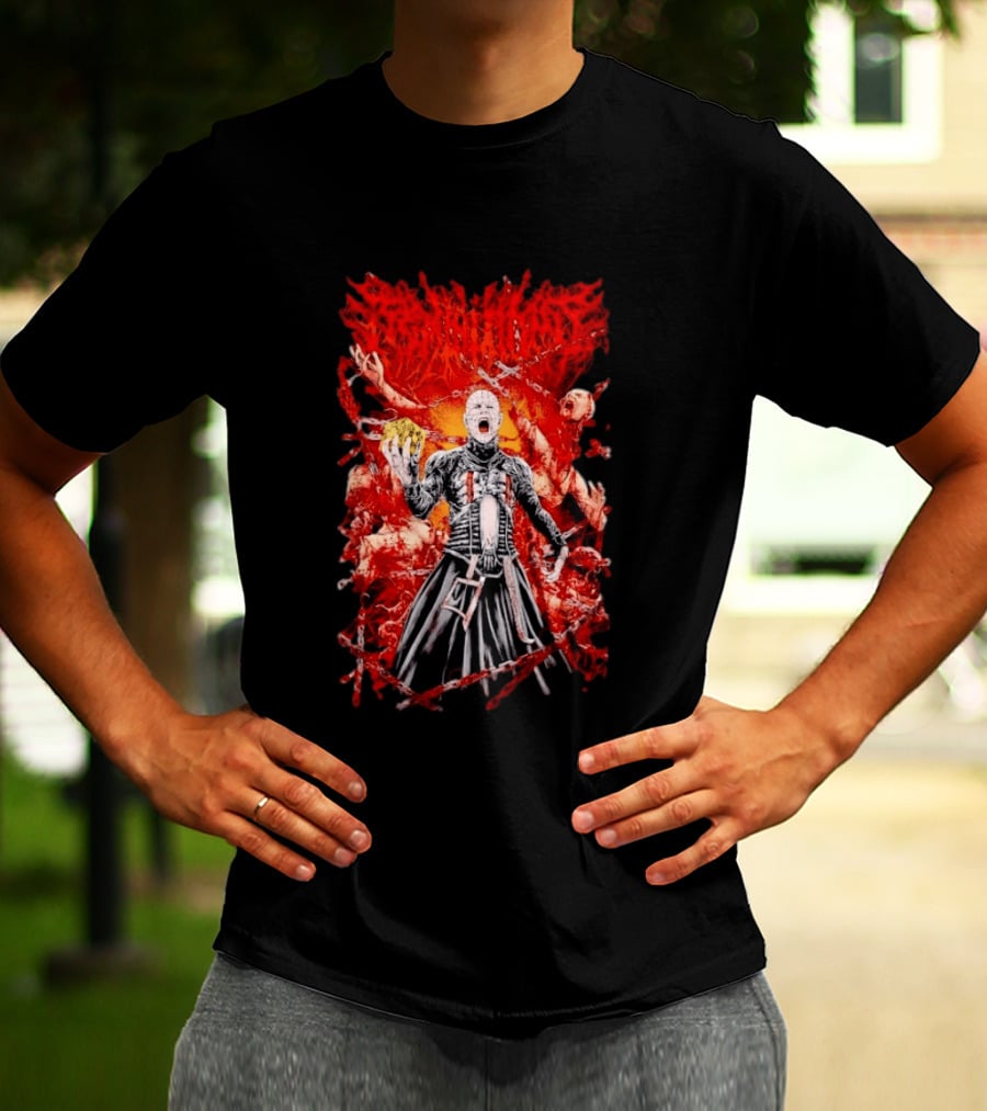 Terminalist Hellraiser Pinhead Horror Death Metal T-Shirt