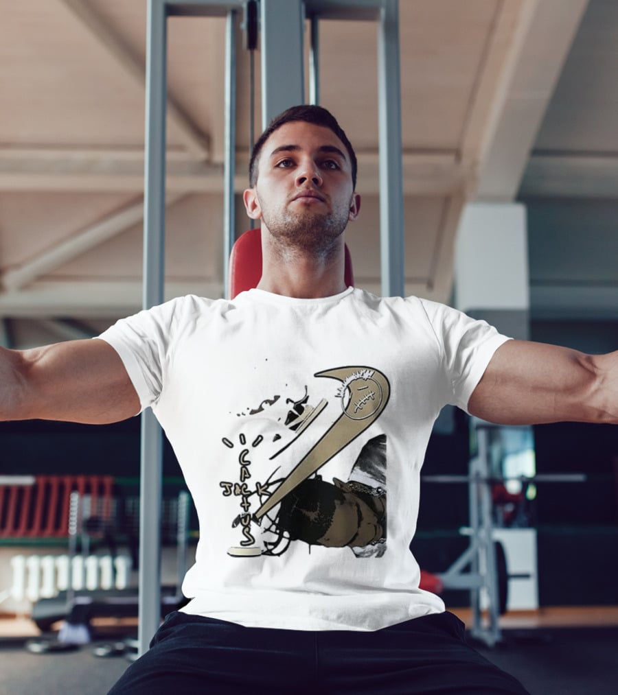 T Scott Utopia Cactus Jack Collaboration T-Shirt