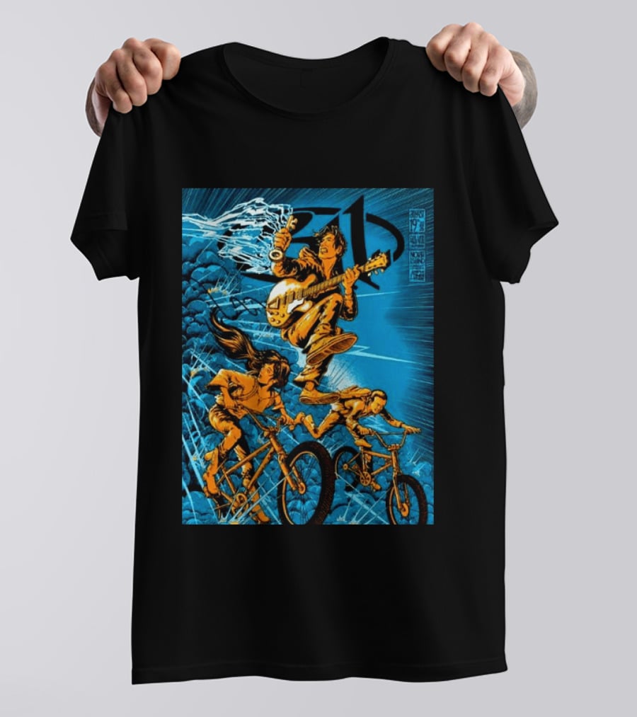 311 Chula Vista CA 2026 August 19 Gig North Island Credit Union Amphitheatre Bike T-Shirt