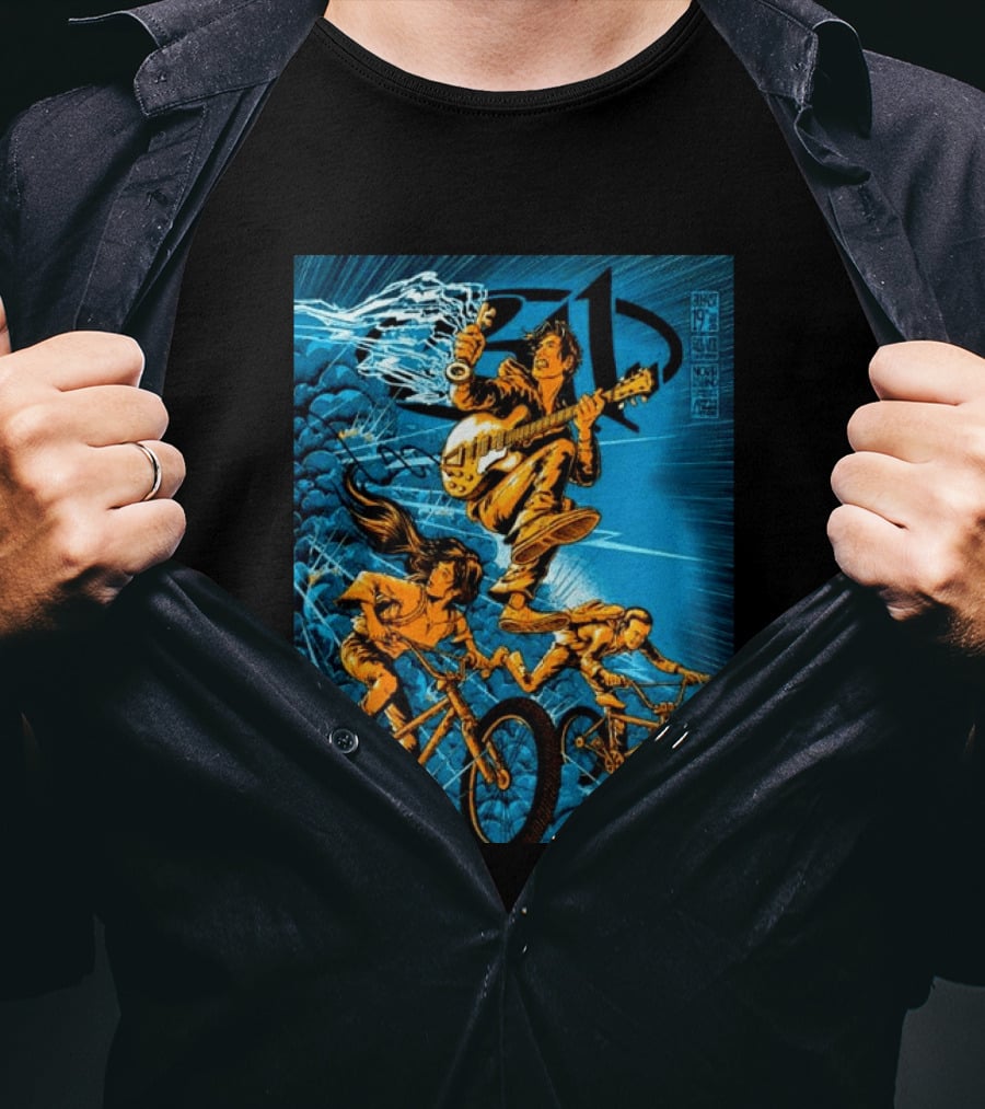 311 Chula Vista CA 2026 August 19 Gig North Island Credit Union Amphitheatre Bike T-Shirt