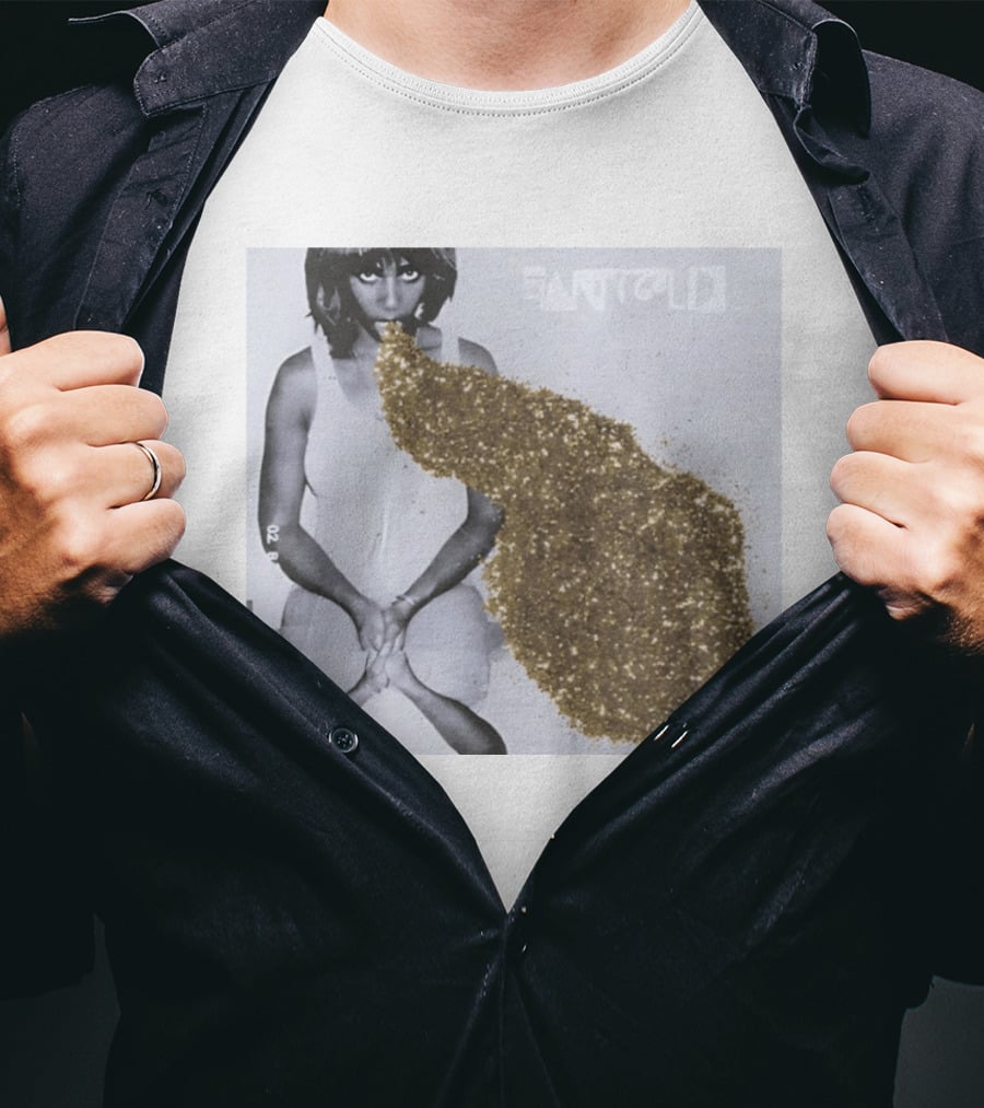 Santigold Gold Glitter Album Cover T-Shirt