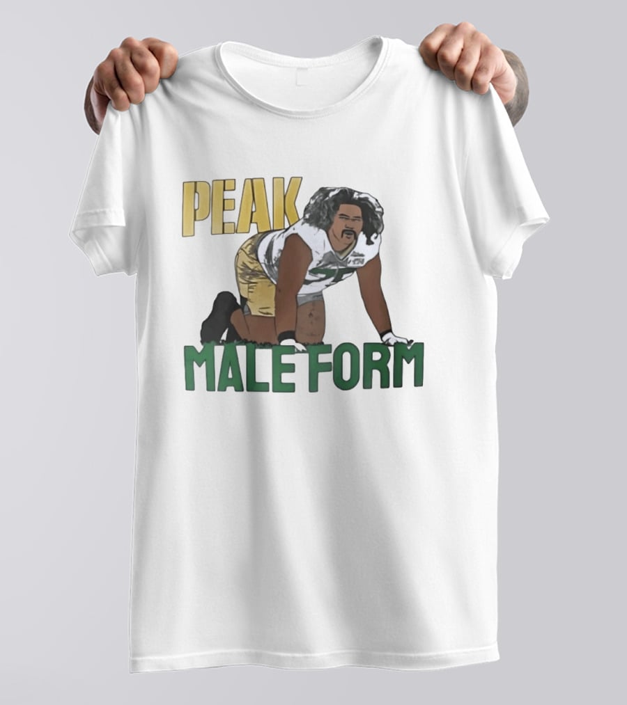 Troy Polamalu Peak Male Form Steelers Football Legends T-Shirt