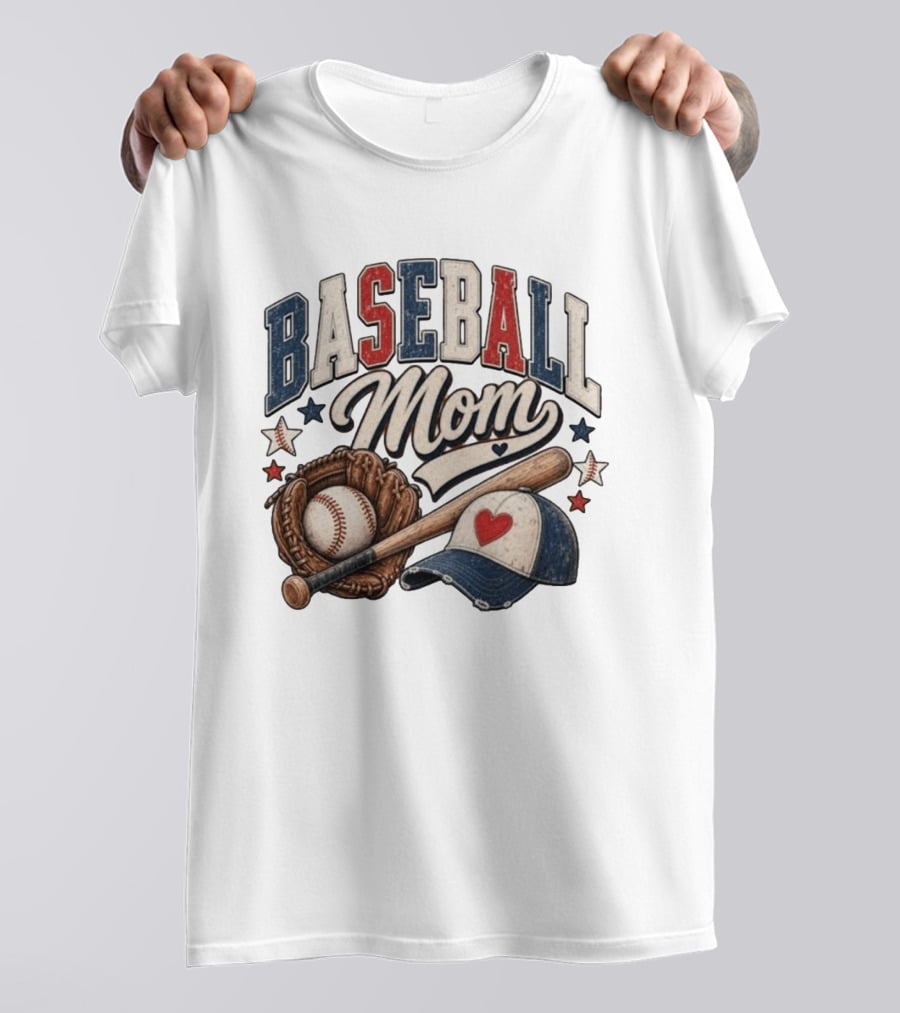 Baseball Mom Season Sports T-Shirt