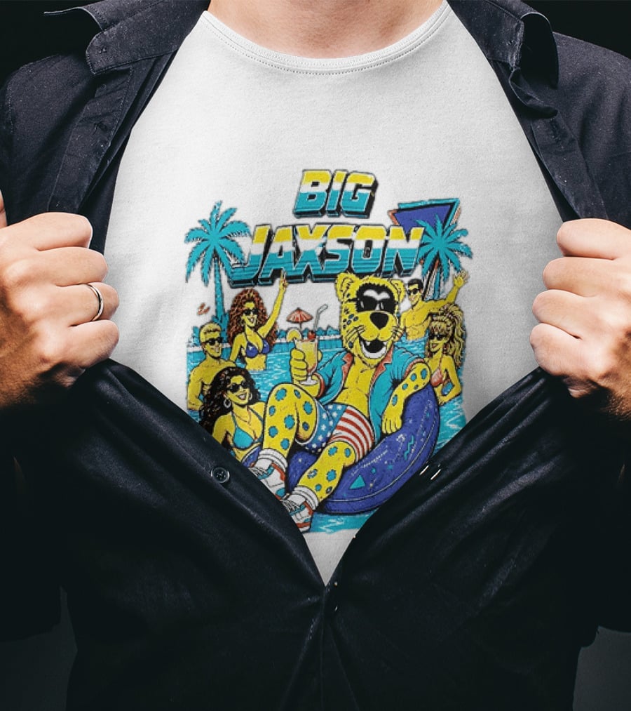 Big Jaxson Jacksonville Jaguars Go Deep With Big Jaxson T-Shirt