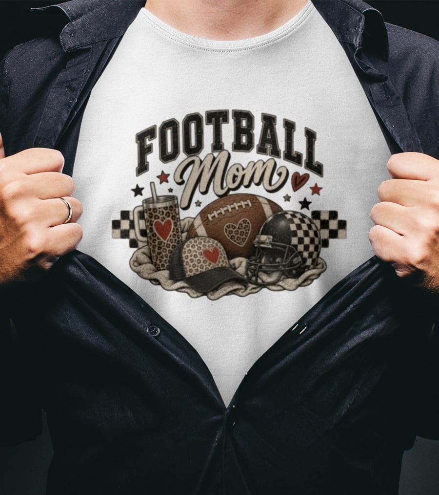 Football Mom Season Sports T-Shirt