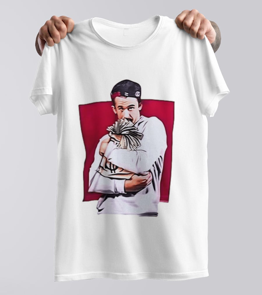 Ja Morant Holding Money Bag NBA Memphis Grizzlies T-Shirt