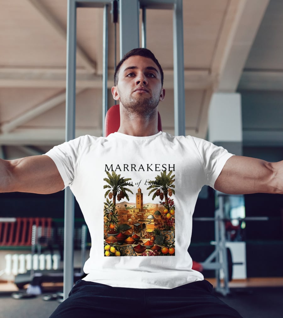 Marrakesh Oasis Of Light Noise Spices And Good Vibes T-Shirt