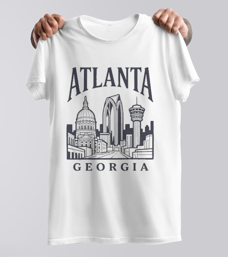 Atlanta Georgia Cityscape Souvenir T-Shirt