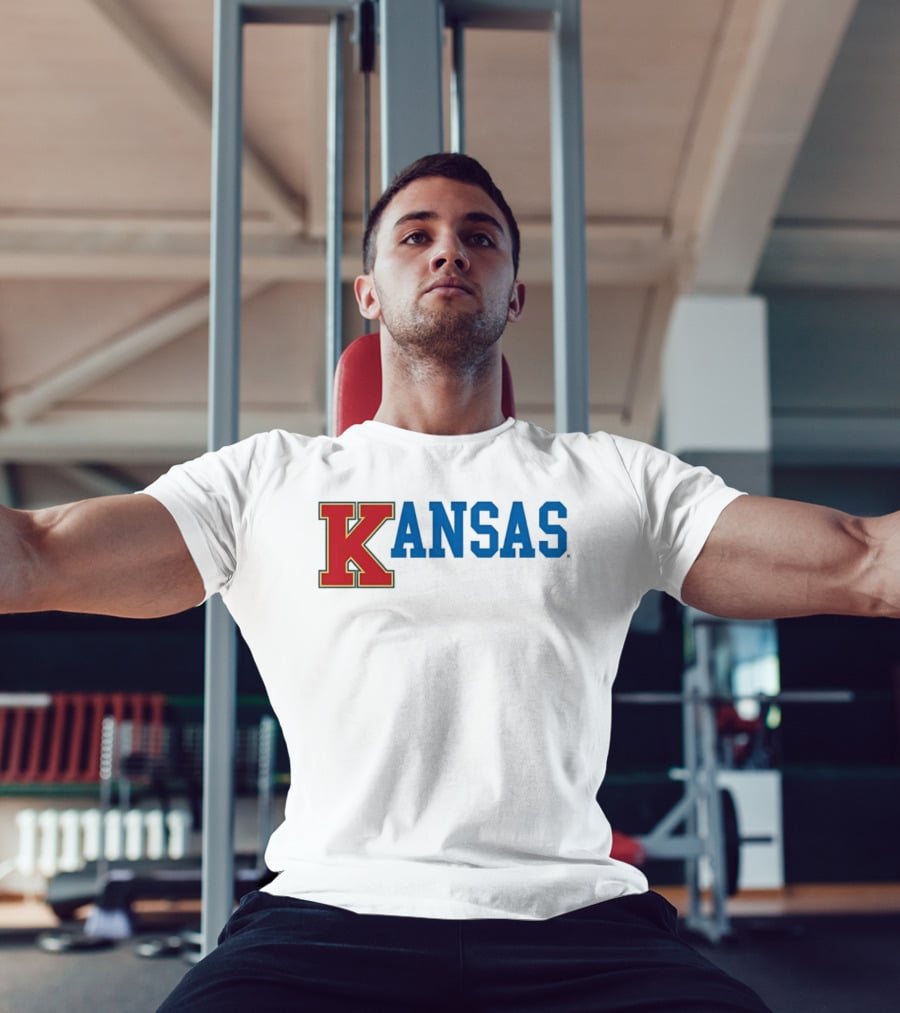 Kansas Jayhawks NCAA College Basketball KANSAS T-Shirt