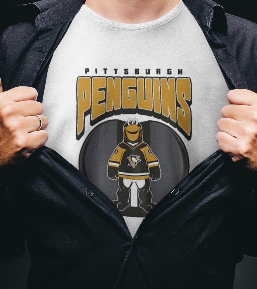 Pittsburgh Penguins Iceburgh Mania NHL 2026 Mascot Fan T-Shirt