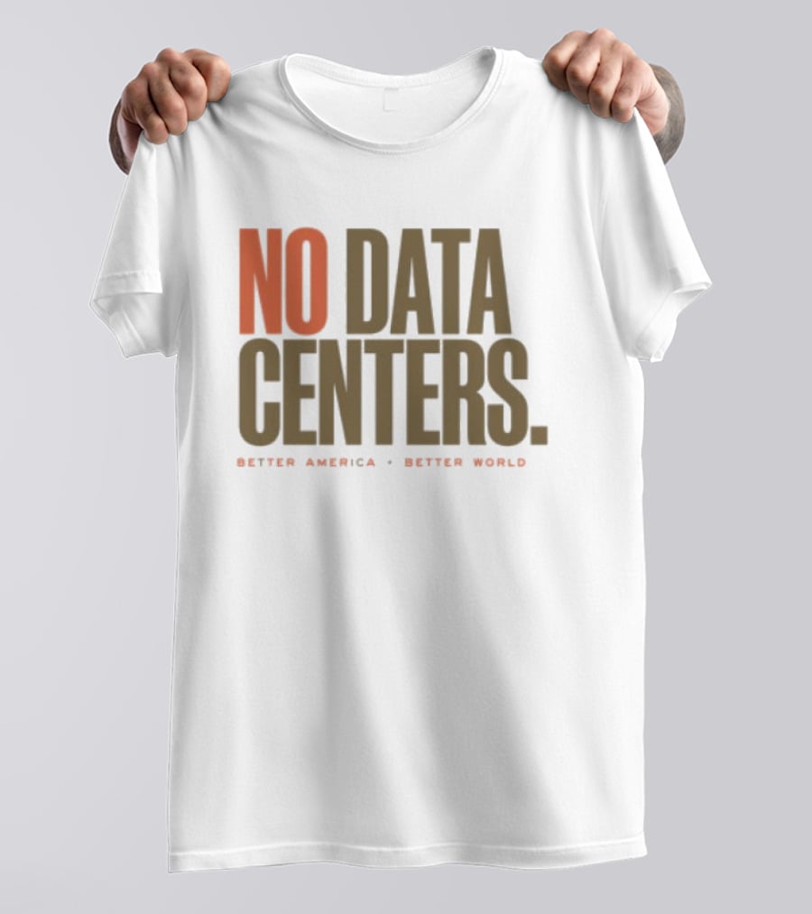 The Bitter Southerner General Store No Data Centers Better America Better World T-Shirt