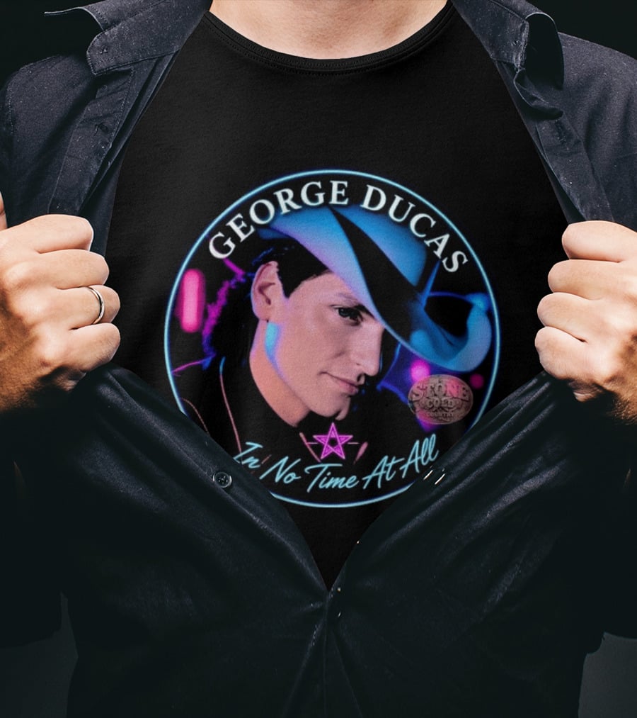 George Ducas In No Time At All Stone Cold Country 1994 T-Shirt