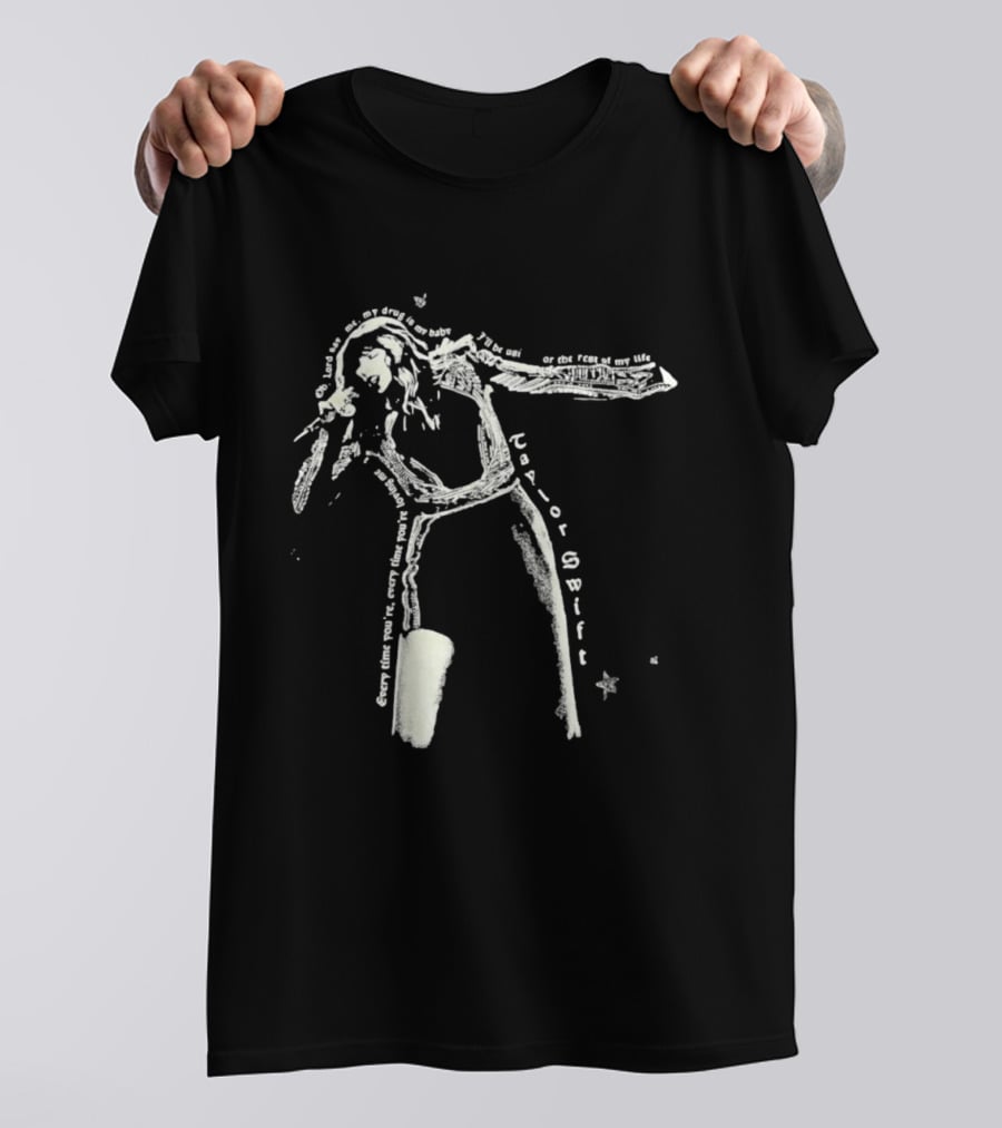 Save Me My Drug Is My Baby Lyric Taylor Swift Stars T-Shirt