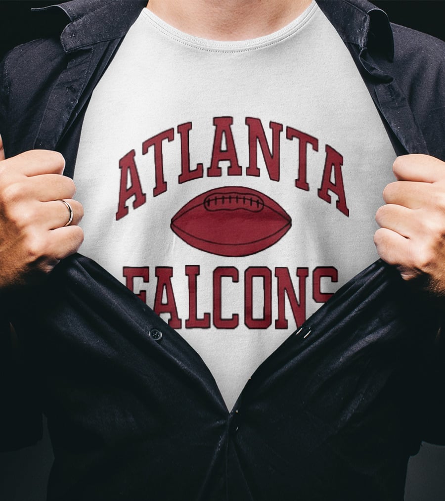 Atlanta Falcons Football Distressed T-Shirt