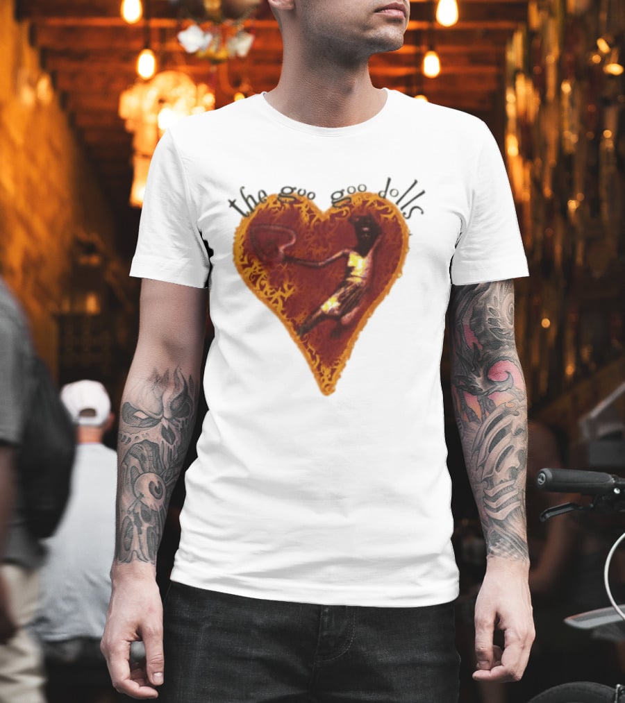 The Goo Goo Dolls Dizzy Up The Girl Heart Basketball Player T-Shirt
