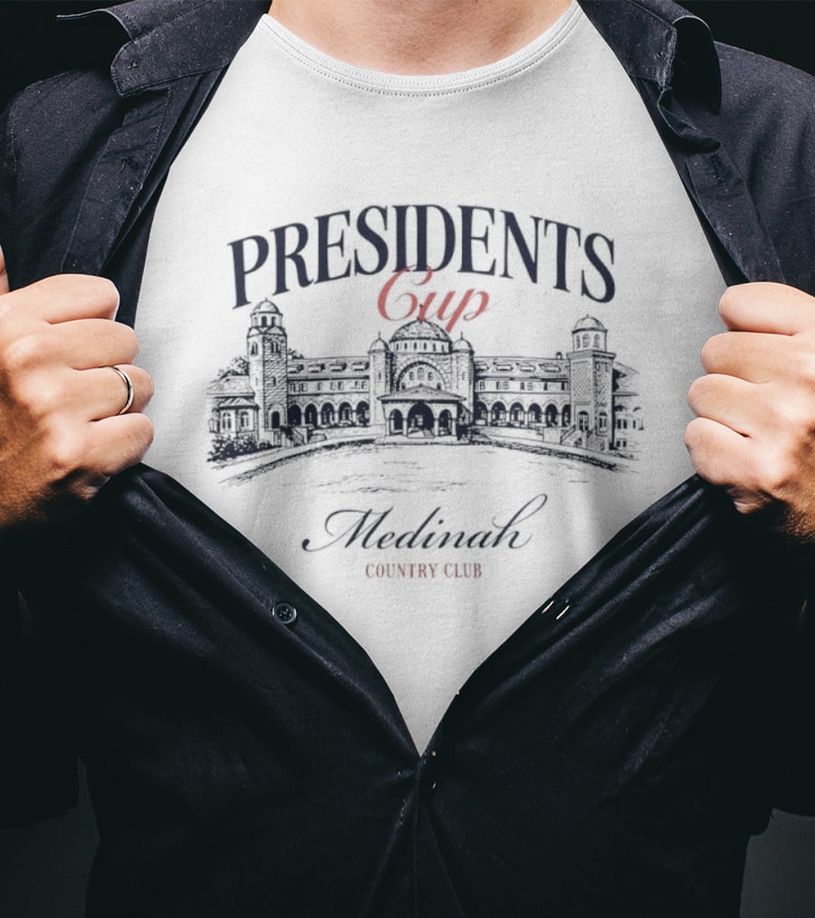Presidents Cup Medinah Country Club Golf Historic Venue T-Shirt