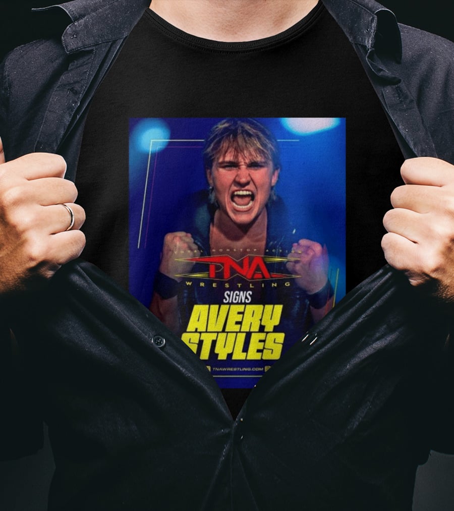TNA Wrestling Signs Avery Styles Phenomenal Son T-Shirt
