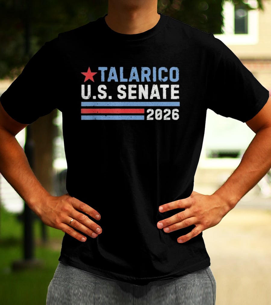 Talarico U.S. Senate 2026 Texas Campaign Star And Stripes T-Shirt