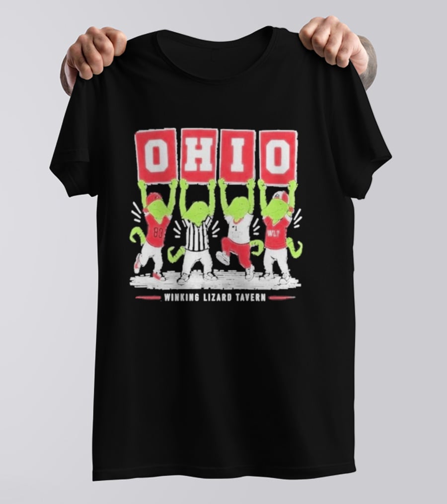 Ohio Winking Lizard Tavern Football Celebration T-Shirt