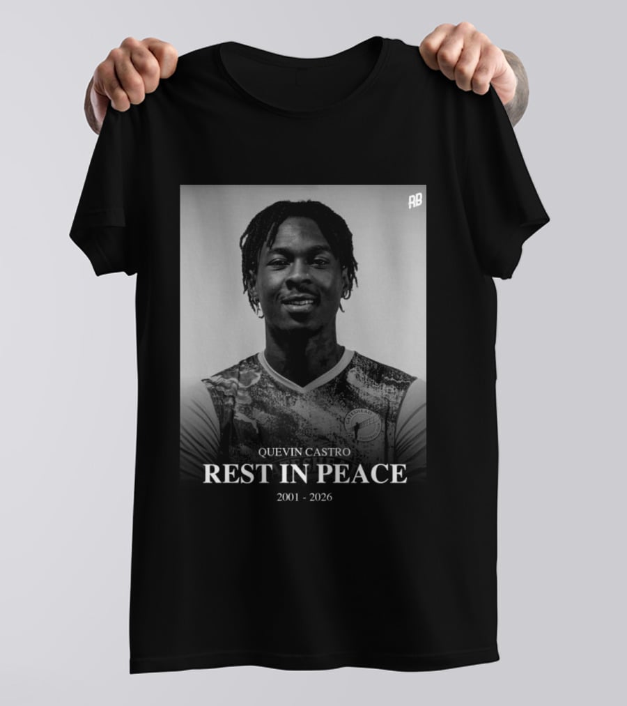 Quevin Castro Rest In Peace 2001 2026 Gateshead FC T-Shirt