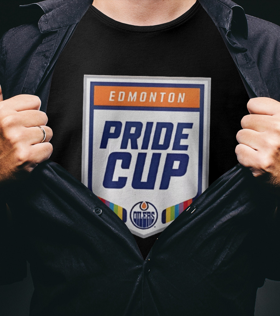 Edmonton Oilers Pride Cup 2026 Official Event T-Shirt